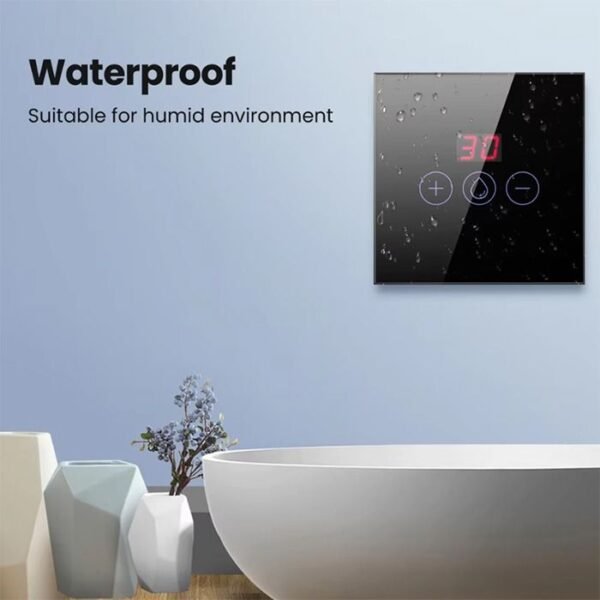 Smart WiFi 20 Amp Switch for Water Heater, AC and other devices with Timer display