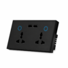 44bb0c69-b68a-4f9a-93a6-a270128acb04 Smart Double Universal Socket with USB Charger - WiFi Wall Socket