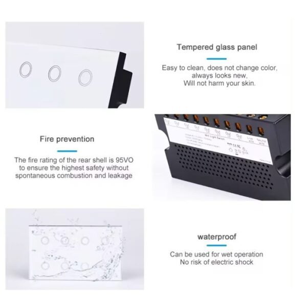 8-gang-smart-touch-switch-panel-in-pakistan_features 8 Gang WiFi Smart Light Switch Works with Google Home and Alexa