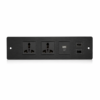 Office Desk Socket with 2 electrical sockets, 2 USB, 1 HDMI, 1 Network