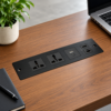 Office Desk Socket with 2 electrical sockets, 2 USB, 1 HDMI, 1 Network