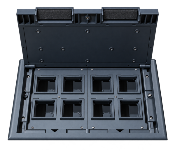 Recessed Floor-Mounted Electrical Socket Box