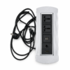 Office manual flipping rotation desktop table socket outlet