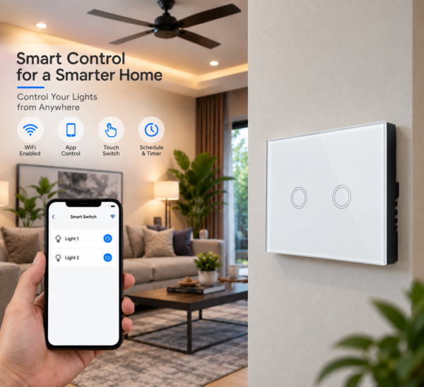 ChatGPT Image Sep 22, 2026, 10_32_06 PM 2 Gang Smart Touch Switch, WIFI Smart Light Switch Works with Alexa and Google Home