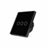 3 Gang smart switch, WiFi smart touch light switch, Alexa and Google Home Compatible Without Hub