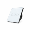 3 Gang smart switch, WiFi smart touch light switch, Alexa and Google Home Compatible Without Hub