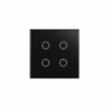 4 Gang smart switch, WiFi smart touch light switch, Alexa and Google Home Compatible