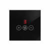 ChatGPT Image Sep 28, 2026, 02_21_01 PM WiFi Smart Fan dimmer, Touch Glass Panel, Mobile controlled, Compatible with Alexa and Google, No Hub required