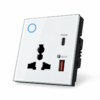 WiFi Smart Light Plug with USB and USB-C
