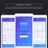 app-display-curtain-switch_1 Smart Curtain Switch for Motorized Curtains/Blinds, Touch Glass Panel, Mobile controlled, Compatible with Alexa and Google, No Hub required