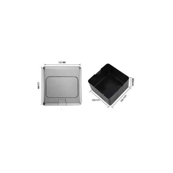 Office Table Power Socket Box with 2 Multifunction Sockets