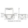 4-Way Waterproof Plastic Floor Box