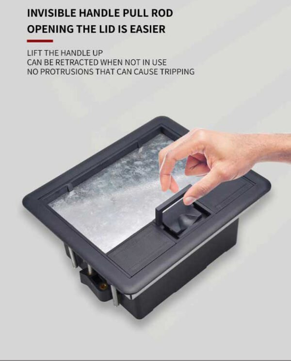 4-Way Waterproof Plastic Floor Box