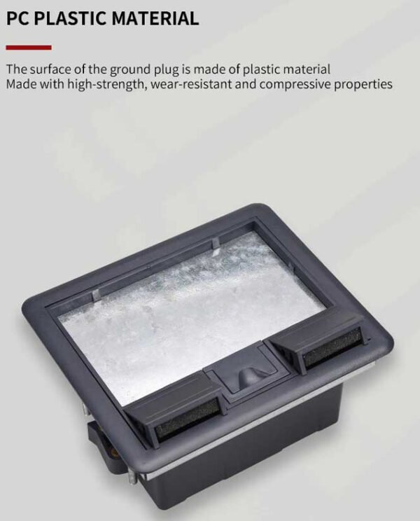4-Way Waterproof Plastic Floor Box