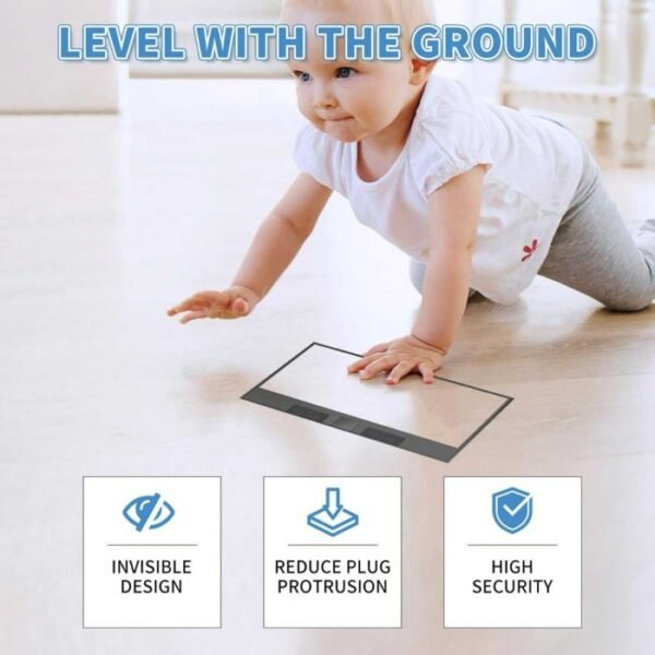 4-Way Waterproof Plastic Floor Box