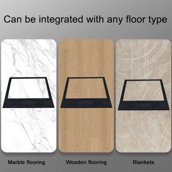 4-Way Waterproof Plastic Floor Box