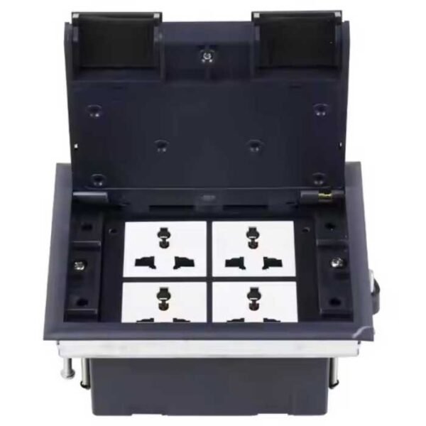 4-Way Waterproof Plastic Floor Box