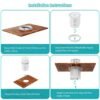 hydraulic-pop-up-socket-4 Automatic pop-up socket with wireless charger