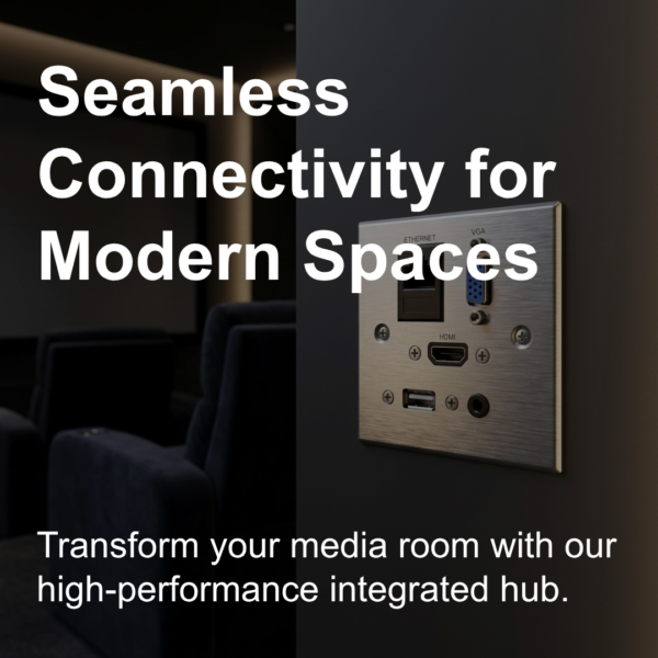 Multifunctional Media Wall Socket