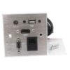 Multifunctional Media Wall Socket