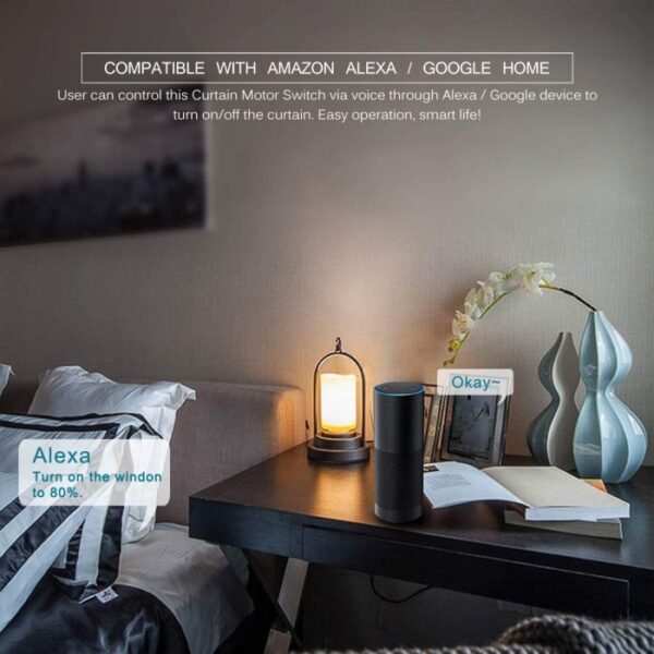 smart-curtain-switch-works-with-alexa-and-google-home_1 Smart Curtain Switch for Motorized Curtains/Blinds, Touch Glass Panel, Mobile controlled, Compatible with Alexa and Google, No Hub required