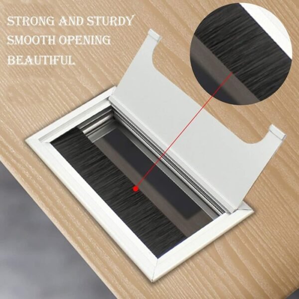wire-organizer Rectangular Table Grommet